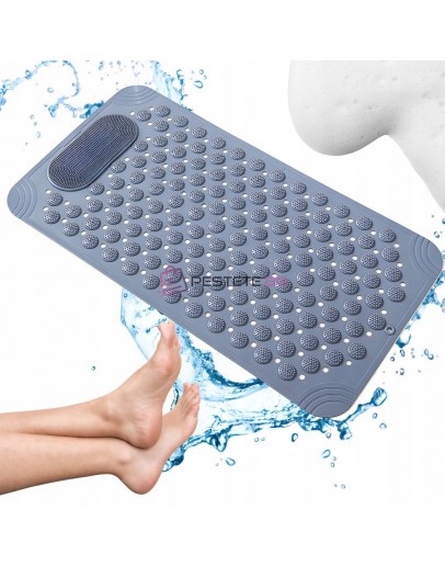 Противоплъзгаща постелка за баня с масаж